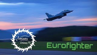 furtivos 2018 - eurofighter rainy sunset exhibition - hd 50fps