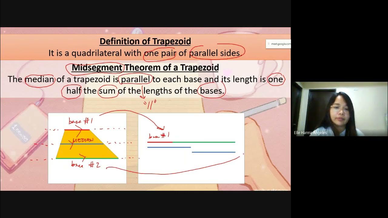 Problem Solving Involving Parallelograms, Trapezoids and Kites Part 1