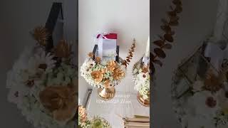 Dulang Hantaran Kahwin Tunang Merisik TEMA GOLD. #dulanghantaran #hantaransimple #hantarankawin