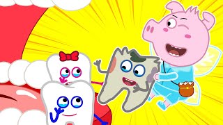 Tooth Fairy Is Coming To Take Your Tooth - Healthy Habits For Kids | Teppy Family Kids Cartoon