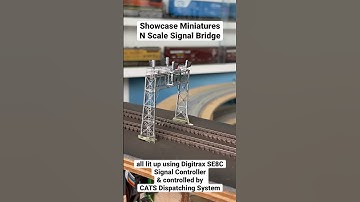 N Scale Showcase Miniatures Signal Bridge