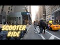 NYC Electric Scooter Ride from Washington Square Park to Times Square (April 26, 2021)