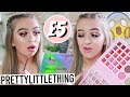 FULL FACE TESTING PRETTYLITTLETHING MAKEUP! FULL FACE FOR £15!