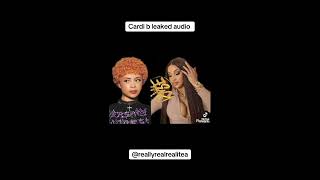 Cardi B Leaked Audio At Ice E