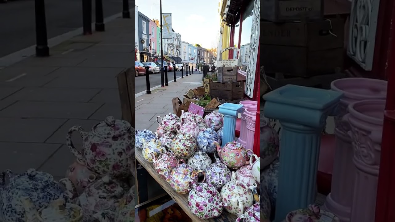 Portobello Road Video London City Video London Car Video 