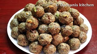 Panjiri ke ladoo recipe||Winter special recipes