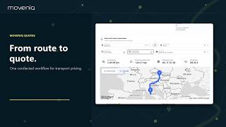Moveniq Quote Calculator | Compare Routes, Tolls & Fuel Prices