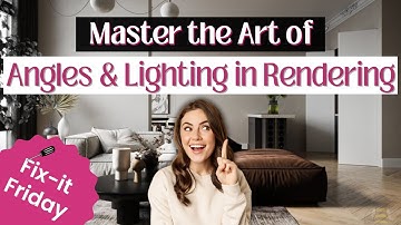 How to set perfect ANGLE & LIGHTING for RENDERS in Foyr Neo: Foyr Fix It Friday Series