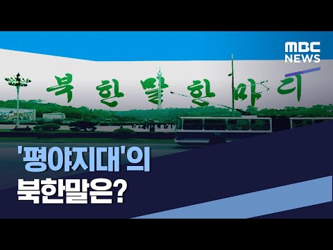 [북한말 한마디] '평야지대'의 북한말은? (2022.10.22/통일전망대/MBC)