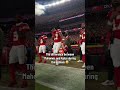 The difference between Mahomes and Kelce during the anthem #traviskelce #nfl