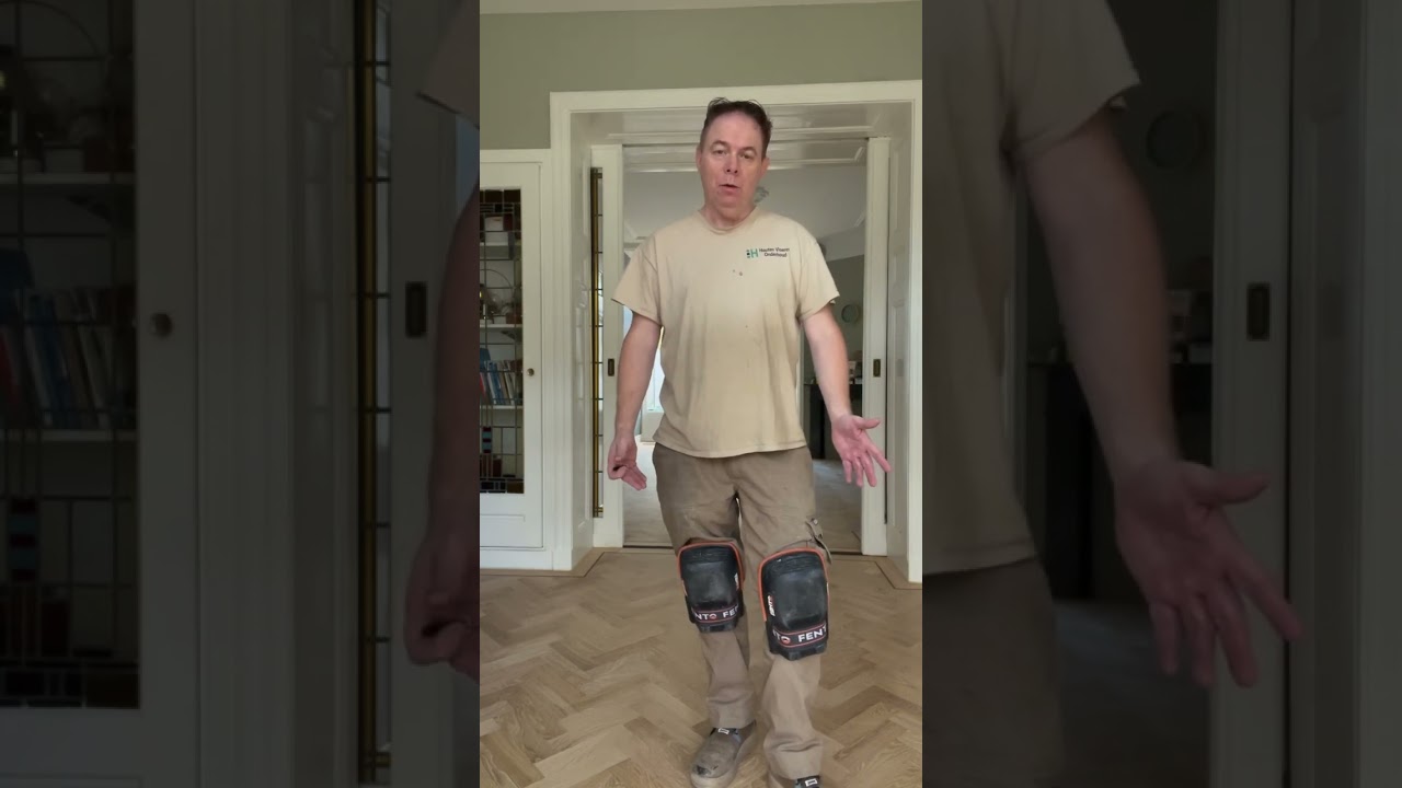 Renovatie eiken visgraat vloer