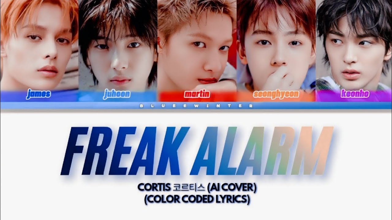 [AI COVER] How would CORTIS sing 'FREAK ALARM' by ALPHA DRIVE ONE? (Color Coded Lyrics)
