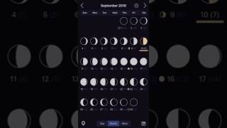 Moon Calendar Pro screenshot 3