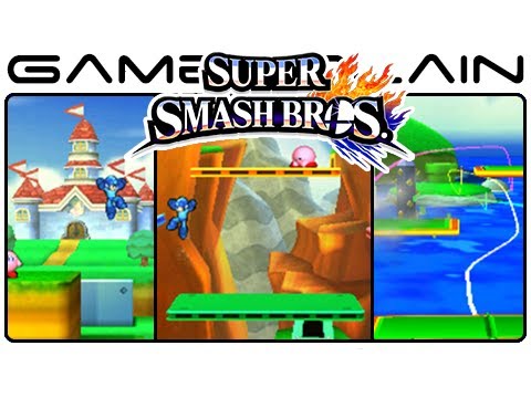 Super Smash Bros - Super Mario 3D Land Stage: Chronological Screenshots Trailer (Wii U & 3DS)