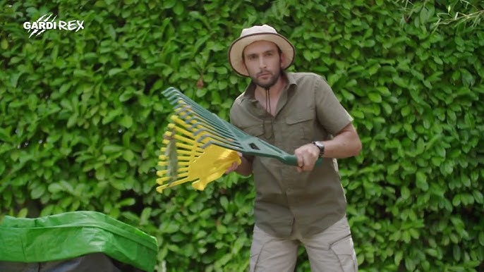 Pelles jaunes de feuilles de jardin, attrape-feuilles collecteur de feuilles  d'herbe ramassage de feuilles râteaux à main pour les déchets de feuilles  de jardin 964E - AliExpress