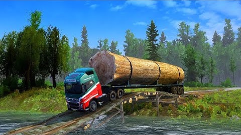 The HIDDEN Dangers Heavy Logging Trucks Face Every Day!