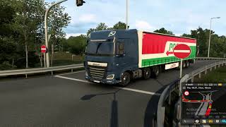 DAF XF105 - Nylon Cord Delivered to Nuremburg - Euro truck simulator 2 #truck