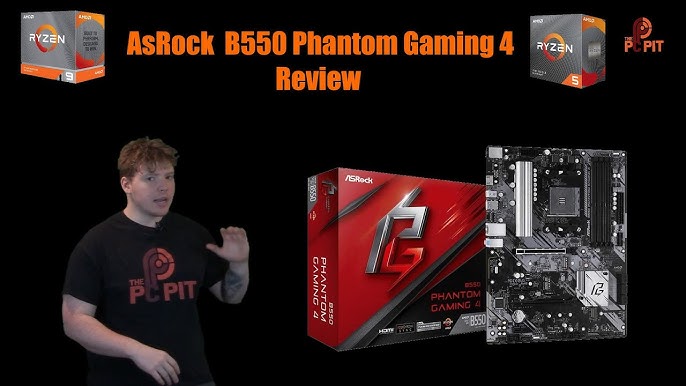 Placa Mae ATX AMD AM4 B550 Phantom Gaming 4 - ASRock - Info Store - Prod