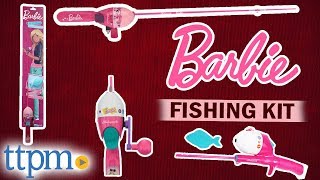 Barbie I Can Be Fishing Kit with Spincast Rod and Reel from Shakespeare  