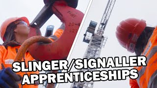 How does a crane navigate a lift | The role of a slinger signaller