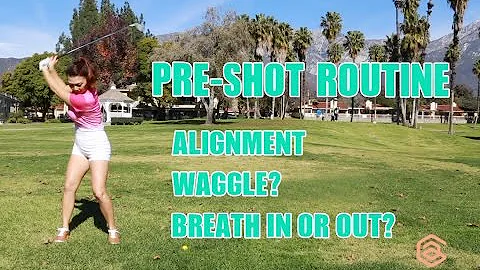 Pre-shot Routine part 1 | Golf with Aimee