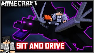 How to RIDE and CONTROL the ENDER DRAGON Command (Minecraft: Java Vanilla 1.16 Datapack) [NO MODS]