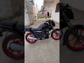 TVS Rider Black Colour With Red Alloys #shorts #shortvideo #tvsrider125