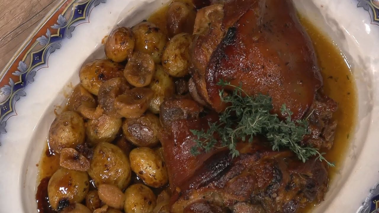 Χοιρινά κότσια με ξερά σύκα Ταξιάρχη | Ανδρέας Λαγός