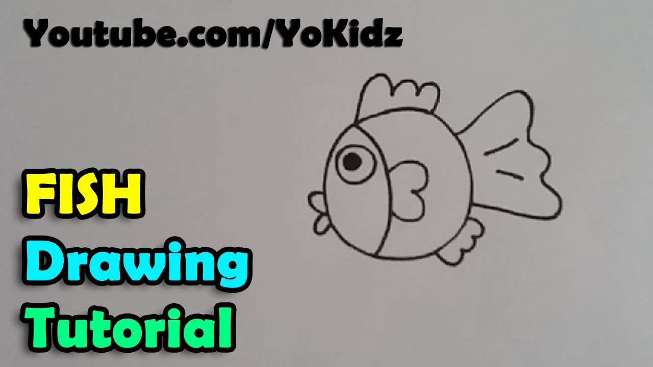 How to Draw a Cartoon Fish