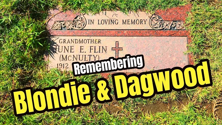 Famous Graves - BLONDIE & DAGWOOD & Others - Remem...
