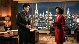 Black Secretary Wore a Short Red Dress — Then the Mafia Boss Locked the Entire Office