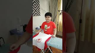 Celebrity How to Iron your Clothes Performance task :HELE Profile