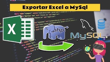 CÓDIGO FUENTE (GRATIS) ☁ + Link de descarga ✔ - Como EXPORTAR datos de EXCEL a MYSQL 🙈💻