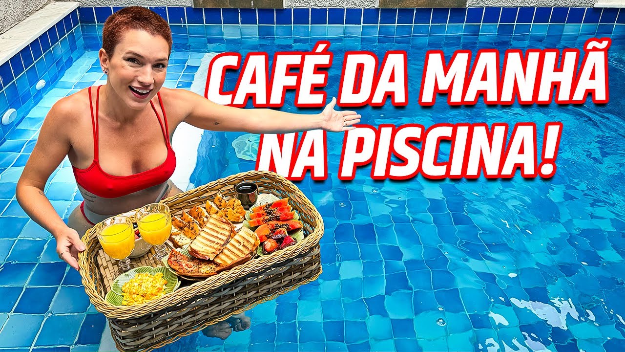 FIZ UM CAFÉ DA MANHÃ ESTILO MALDIVAS EM CASA!