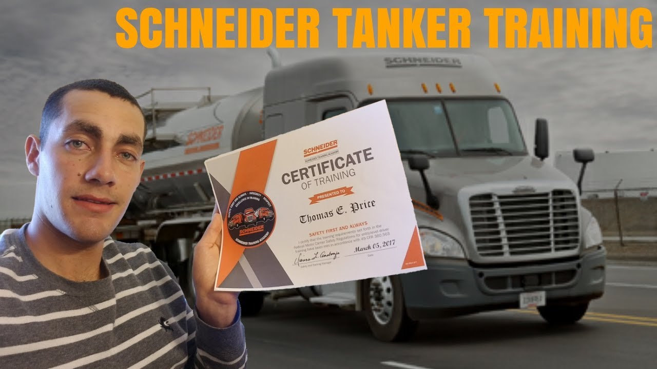 Schneider National Houston Tanker Training Review Week 1 Youtube