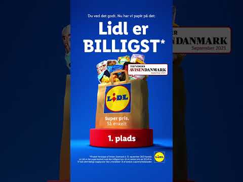 Lidl er BILLIGST*