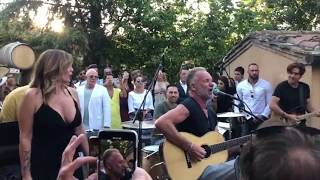 Sting - English man  in New York - live 2019 chords