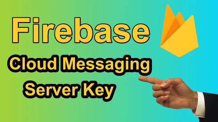 ✅Step by Step Guide to Create Firebase Cloud Messaging Server API Key