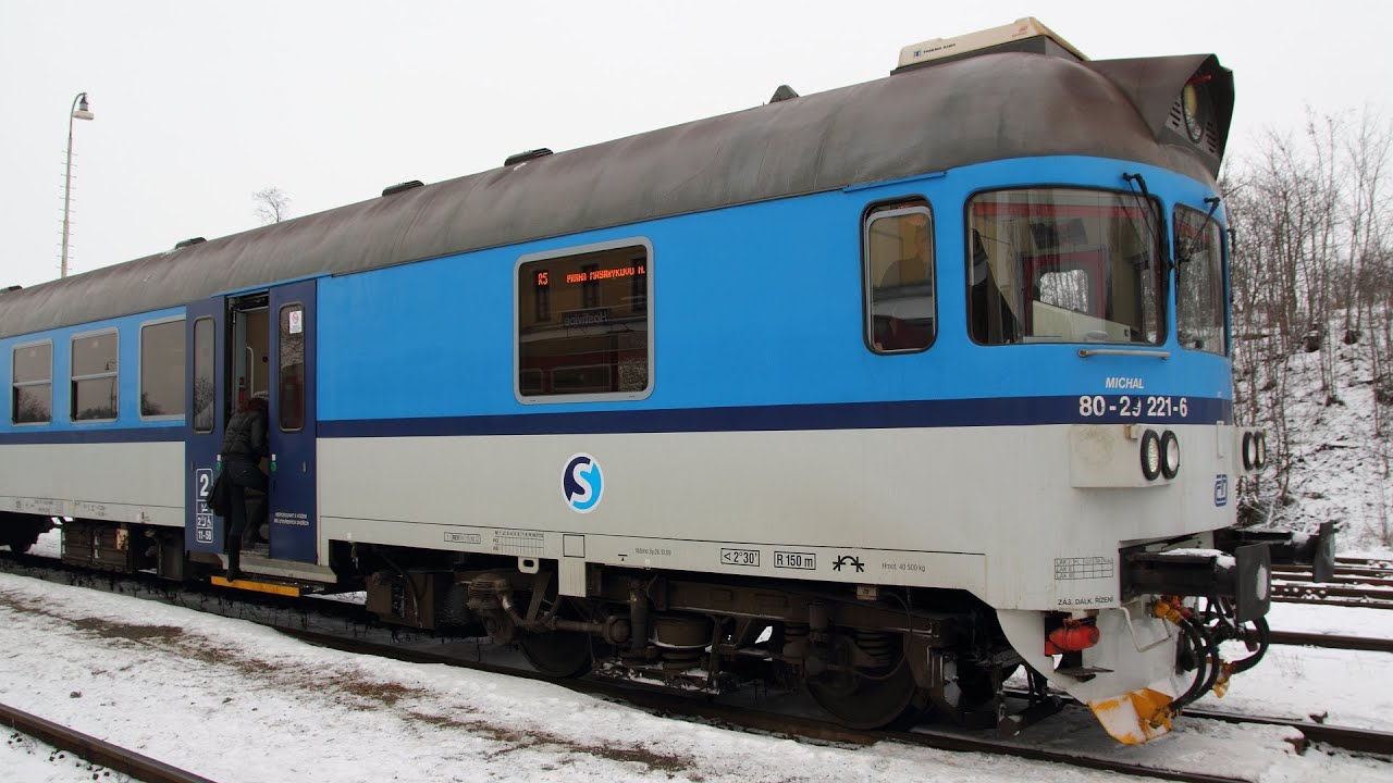 RegioNovy a Brejlovec 750.707 - Hostivice, 17.1.2013