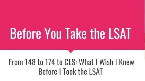 From 148 to 174 to CLS: What I Wish I Knew Before I Took the LSAT [Live Webinar]