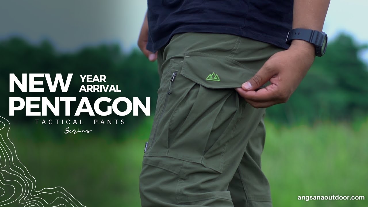 TAHUN BARU, CELANA JUGA BARU | CELANA TACTICAL SERIES PENTAGON | ANDALAN CELANA OUTDOOR