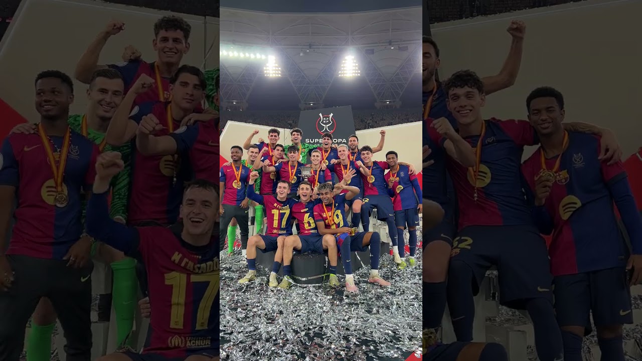 Made in La Masia 💎 #fcbarcelona #football #shorts