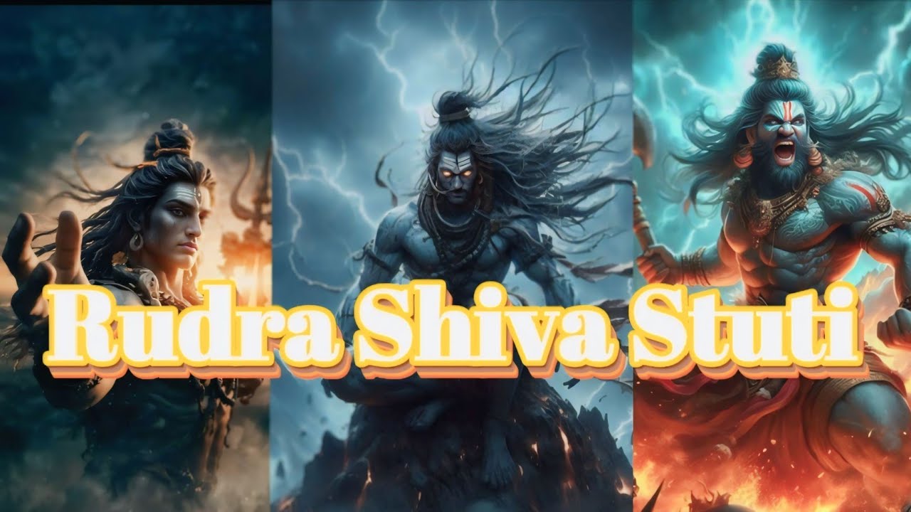 Rudra Shiva Stuti with Lyrics | Most Powerful Mantra of Lord Shiva ...