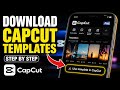 How to download CapCut templates for TikTok editing - Step By Step