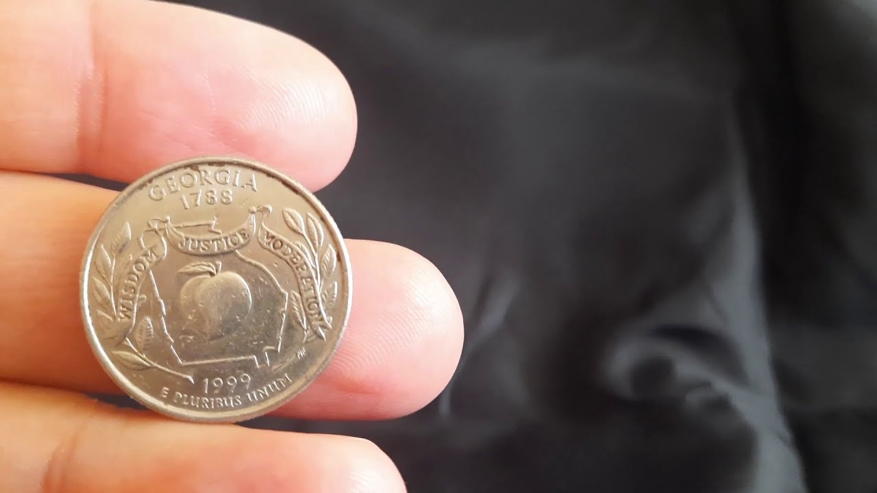 us quarter dollar 1999 georgia 1788