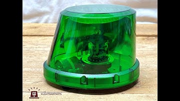Code 3 DashLaser Dash Laser - Rare Green Dome - Fast Speed Beacon - SOLD -  Lightbarparts.com
