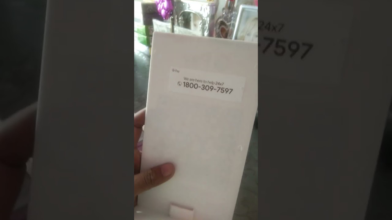 google pay QR Code Unboxing first time