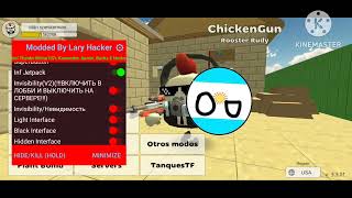 como usar el mod menu de chicken gun fácil corto 😎😎