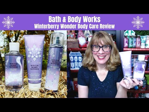 Video: Bathberry Body Works Winterberry Wonder ķermeņa losjona pārskats