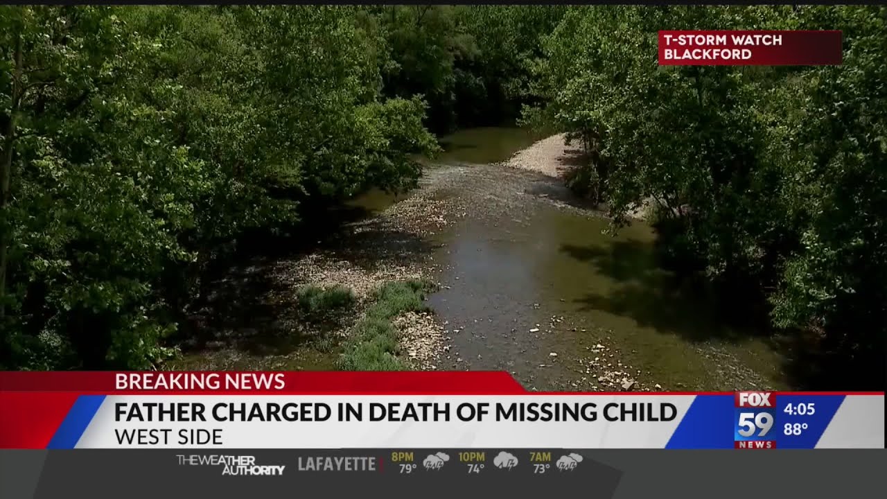 Father charged in death of missing child - YouTube